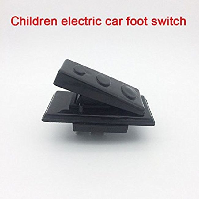 Accelerator Pedal Electric Pedal Foot Switch Accessory for Kids Cars Children Electric Ride on Toys Replacement Parts Big 6 Connectors