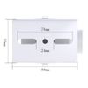 Ulyris Surveillance Security Camera Housing Bracket Mounting Bracket Angle Adjustable Length 21cm 180 Degree Rotatable Hardware Silver Camera Projector/Camera/CCTV/DVR Mount .Rotatable Wall Mount