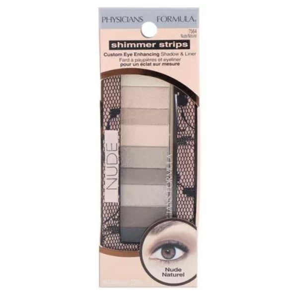 Physicians Formula Shimmer Strips Custom Eye Shadow & Liner, 7564 Nude