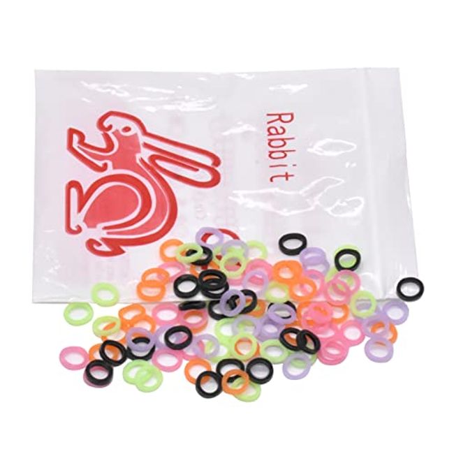 Angzhili 1000 pcs Orthodontic Rubber Bands,4.5Oz Orthodontic Elastics,Latex  Free Intraoral Elastic Bands,Multi-colored (1/4)