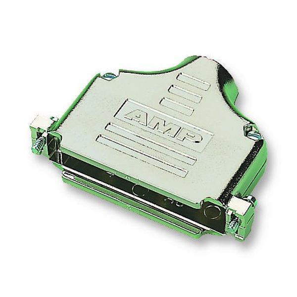 BACKSHELL, D, METALLISED, 15WAY, D Sub Connectors Backshells Components, Qty.1 | 5748677-2