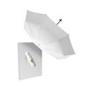 fKiZanthene Automatic Windproof Umbrella** - 8 - Rib Frame, UV Protection & Compact Travel Design(white)