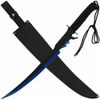 G8DS® Machete Blueline Single-Handed Knife with Case Blue Blade Outdoor Chopping Knife Camping
