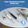 Aneebart Sonic Electric Toothbrush 2 Pack，Electric Toothbrush for Adults and Kids ，Travel Electric Toothbrush Includes 12 Dupont Brush Heads，IPx7 Waterproof (Black White)
