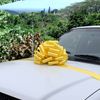 Large 16" Yellow Car Bow, Homecoming, Support Our Troops Decoration Easter Party