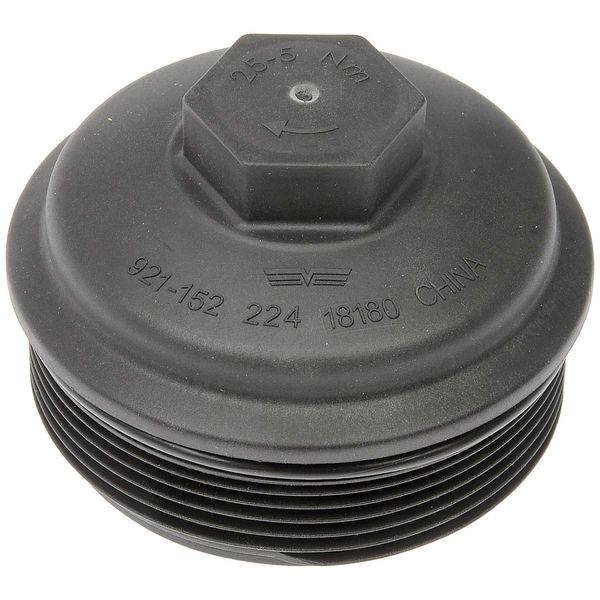 Dorman 921-152 Oil Filter Cap - Plastic Compatible with Select Audi/Seat/Volkswagen Models