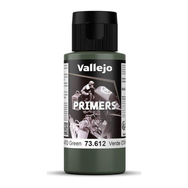 Vallejo Model Color 60 ml Polyurethane Primer - NATO Green