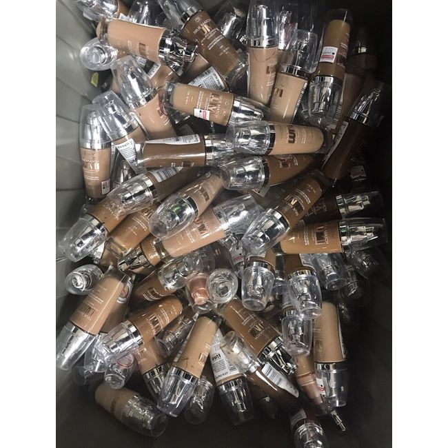 Wholesale Lot Foundation Makeup 50 pcs Loreal, Cover Girl, Almay, Revlon