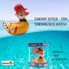 Badeente Rubba Duck - Hero - Feuerwehrmann I Gummiente