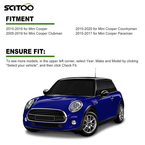 SCITOO 1 Pcs Remotes Key Fob for Mini Cooper Clubman Countryman Paceman 2015-2020 433Mhz NGBIDGNG1