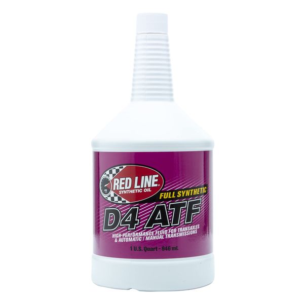 Red Line 30504 D4 Synthetic Automatic Transmission Fluid (ATF) - Quart