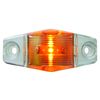 Optronics MCL99AC1BP Mini LED Marker/Clearance Light, Amber with Clear Lens