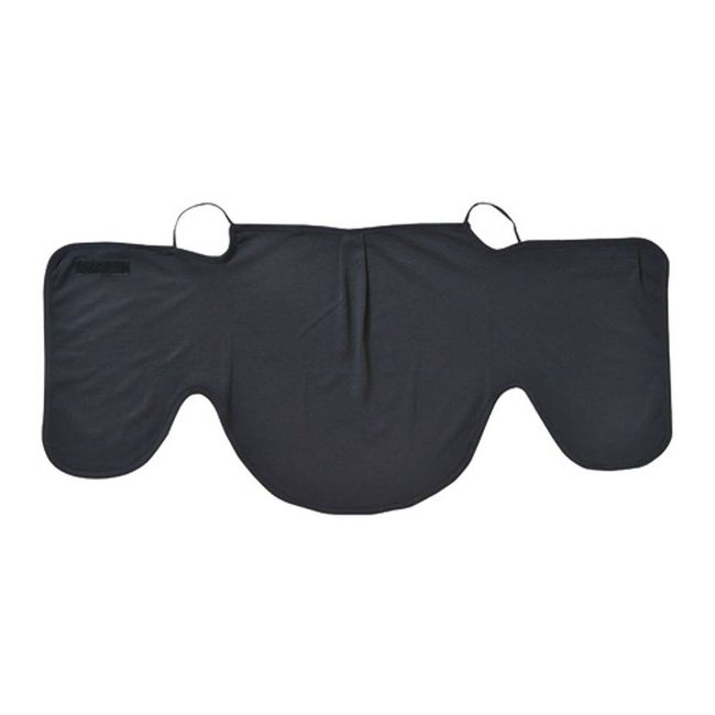 seiei 17555 UV Guard Soft Face Mask, Black, One Size