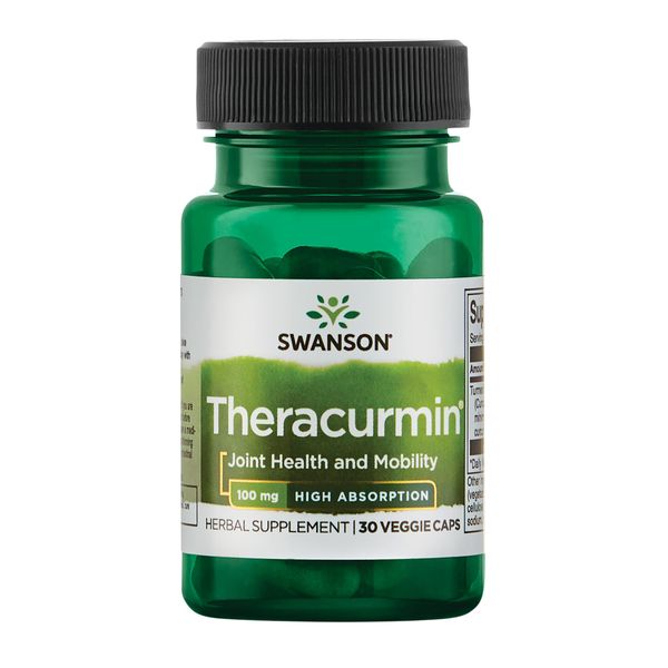 Swanson High Absorption Theracurmin 100 Milligrams 30 Veg Capsules
