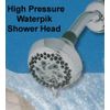 Waterpik High Pressure Shower Head Modified Highest Pressure 10.5 gpm 6 Settings