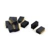 sourcing map 10Pcs Double Rows 2x5 10Pin Female DIP Straight Pin Header Socket