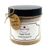 Vanilla Sugar Scrub Exfoliating Body Scrub gift for her handmade bath scrub