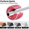 Sharp-tec 15mm Pipe Cutter, Portable Tube Slice with Aluminum Alloy Material, Cutting Wheel Blade Replaceable