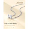 FindChic H Necklace Chain with Initial Silver Letter Necklace