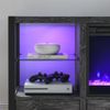 Overheating Protection 23''Electric Fireplace Insert Ultra Thin Heater