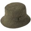 Failsworth Harris Tweed Grouse Hat in Pattern 2013 - Brown, Size: Small (55cm)
