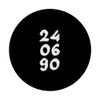24.06.90 - Birthdate Design with Birth Day.Month.Year PopSockets Swappable PopGrip