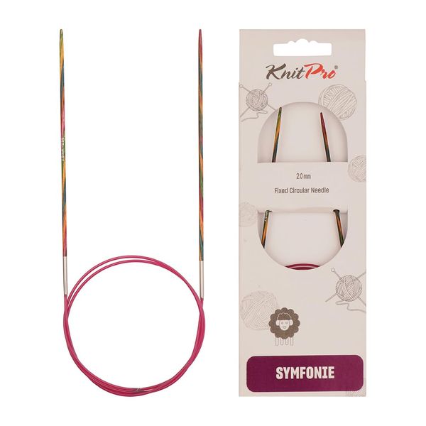 KnitPro Symfonie Fixed Circular Needles 40" (100cm) | 2.00mm