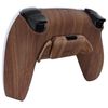 eXtremeRate Wood Grain Back Paddles Programable Rise Remap Kit for ps5 Controller BDM-010, Upgrade Board & Redesigned Back Shell & Back Buttons Attachment for ps5 Controller