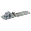 Hardware Essentials 851415 Fixed Staple Safety Hasp Zinc 7-1/4"