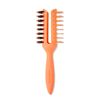 Strawberry Leopard Rapid Round Brush, Dual Usage, Adds Shine While Styling
