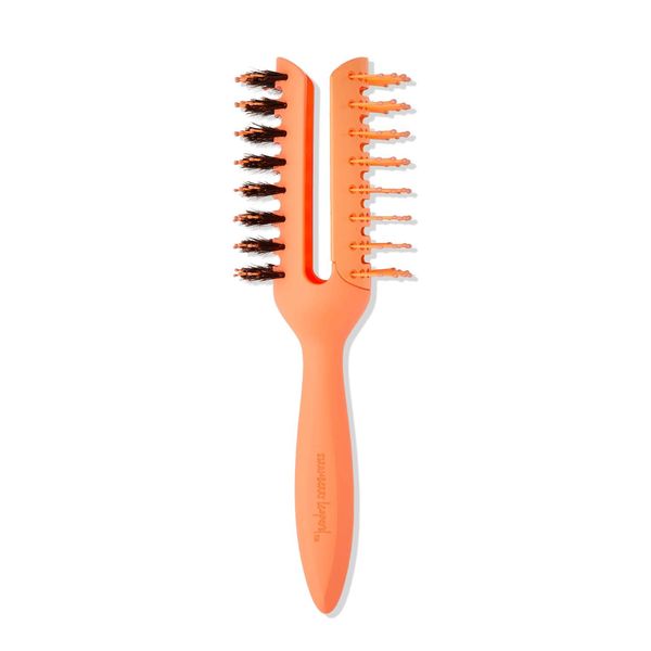 Strawberry Leopard Rapid Round Brush, Dual Usage, Adds Shine While Styling