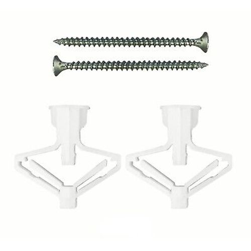 Drywall Anchor Set Wall Anchors Plasterboard Plugs Screws Butterfly Expansion
