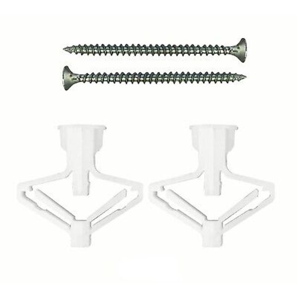 Drywall Anchor Set Wall Anchors Plasterboard Plugs Screws Butterfly Expansion