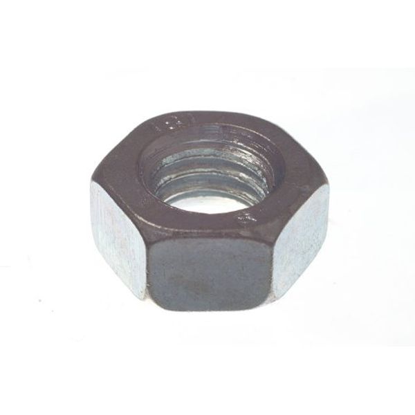 100 X Durable M8 Hex Nuts - BZP Weatherproof Steel - Hexagon Head