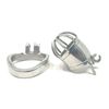 Bondage Masters Male Chastity Device With Hidden Padlock And Ergonomic Back Ring