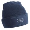 Flox Creative Navy Beanie C.E.O of Getting it Wrong