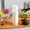 First in First Out 16 Ounce Condiment Squeeze Bottle 6 Refillable Lid FIFO Sq...