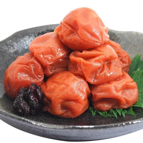 Umeboshi Kishu Nankoume Plum, Plum no Ichifuji, Crushed Plum, Perilla, Salt Content Approx. 8% (400 g)