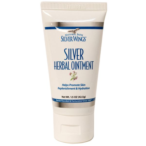 Natural Path Silver Wings Silver Herbal Ointment 250 PPM (1.5oz)