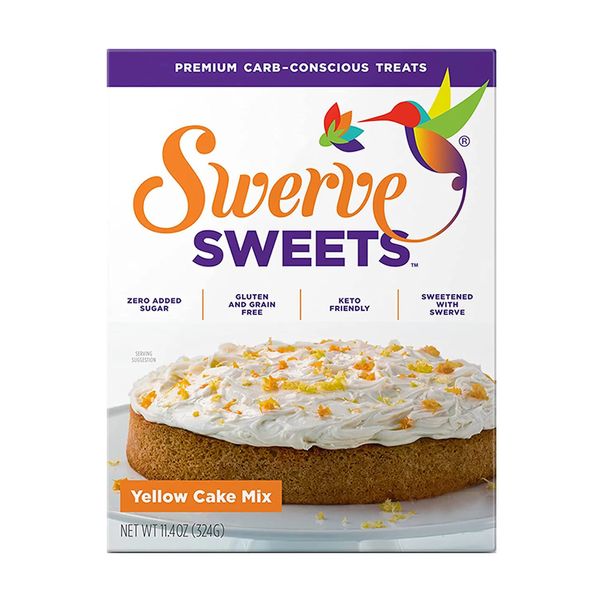 Swerve Sweets, Vanilla Cake Mix, 11.4 Oz