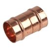 22MM COUPLING SOLDER RING Pipework Fittings - 22MM COUPLING, SOLDER RING, Material: Copper, Thread Size - Imperial: -, Thread Size - Metric: -