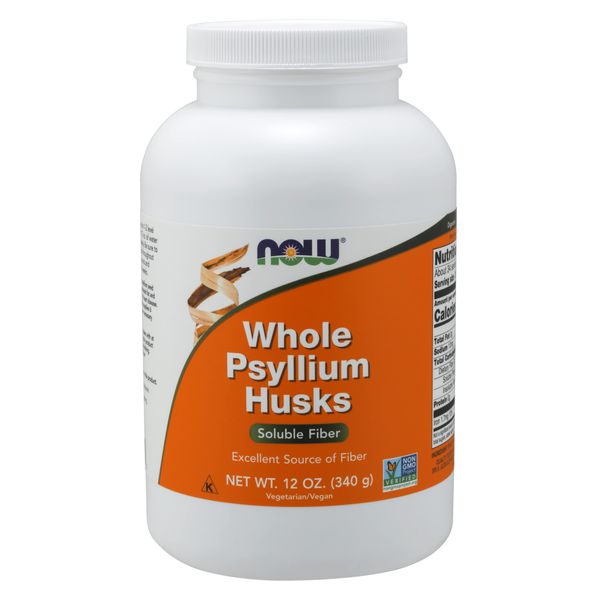 Now Whole Psyllium Husks 12 oz
