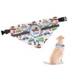Personalized Transportation Dog Bandana - Small