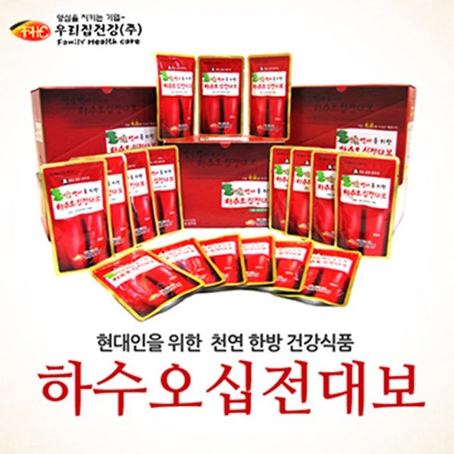 Our Home Health Co., Ltd. 12 kinds of medicinal herbs Sewage Fifty Jeon Daebo, 60 pouches, 90ml