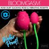 Inmi Bloomgasm Rose Duet 15x Rechargeable Vibrating & Sucking Clit Stimulator