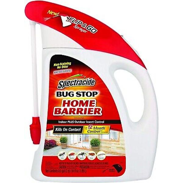 Spectracide Bug Stop Home Barrier & Bug, Sprayer Kills Ants,  0.5 Gallon, 1 Pack