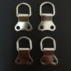 25PCS D-Ring Picture Frame Hanging Hooks Double Hole Hangers with Silver Screws