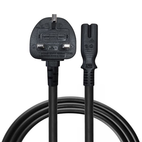 UK AC Power Cable Cord For Microsoft Xbox ONE S GO X-Box plug-in E115330
