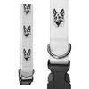 Large 'German Shepherd Portrait' Dog Collar (PR00064386)