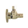 Angle Stop Valve, 1/2 x 1/4 in Connection, PEX x Compression, 200 psi Pressure, 